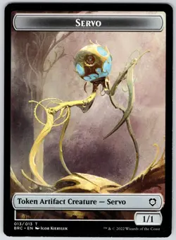 Construct Token (005) 5 Token The Brothers' War Magic: The Gathering LP - Image 2