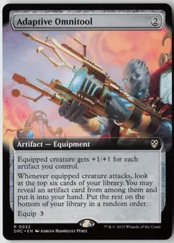 Adaptive Omnitool (Extended Art) (32) Commander: Aetherdrift (DRC) - NM - Image 1
