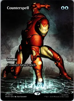 Counterspell (Borderless) M Marvel Universe Eternal-Legal 52 NM - Image 1