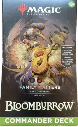MtG: Bloomburrow - Commander Deck - Family Matters NEW/SEALED - Image 1