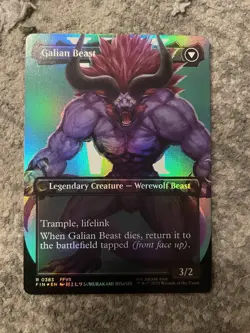 MTG Vincent Valentine (Borderless) Final Fantasy Foil NM - Image 2