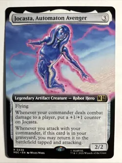 MTG Marvel Super Heroes 0439 Commander Jocasta Automation Avenger Rare - Image 1