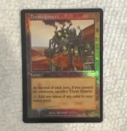Magic: The Gathering Thran Quarry Junior Series #329 Foil with Cutline - Image 1
