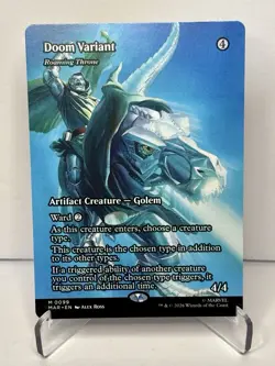 Doom Variant - Roaming Throne (Borderless) Marvel Universe Eternal-Legal Regular - Image 1