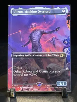 Ultron, Machine Overlord (Borderless) Commander: Marvel Super Heroes Regular - Image 1
