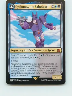 Cyclonus, the Saboteur - M9 - MTG - Universes Beyond: Transformers (BOT) - Image 1