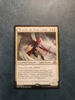 Magic The Gathering Eldritch Moon Gisela, the Broken Blade #028/205 MTG TCG CCG - Image 1