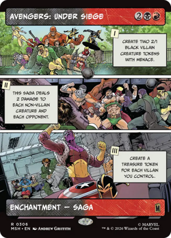 Avengers: Under Siege (REGULAR) x1 - MTG Marvel Super Heroes MSH #306 - Image 1