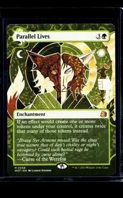 2023 MTG Magic The Gathering WOT Eldraine Enchanting Tales #58 Parallel Lives - Image 1