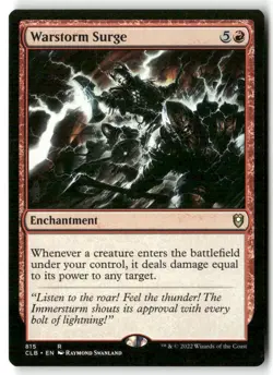 Commander Legends: Battle for Baldur's Gate #815 Warstorm Surge - Image 1