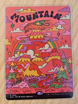Mountain (1948) FANTASTIC Condition - Secret Lair Drop Regular NM MTG - Image 1