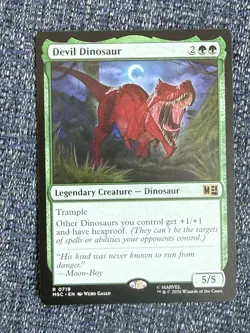 DEVIL DINOSAUR 719 R COMMANDER: MARVEL SUPER HEROES MSC MTG NON FOIL NM - Image 1