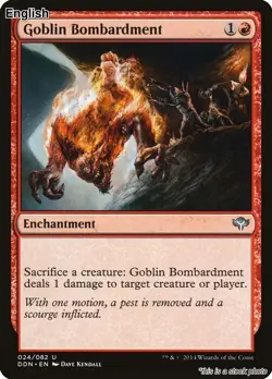 Goblin Bombardment EN [DDN - 24] - LP TCG MTG - Image 1
