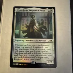 Light-Paws, Emperor's Voice Kamigawa: Neon Dynasty Foil - Image 1