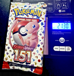 Pokemon 151 English Booster Pack SEALED - 21.30g - Image 1