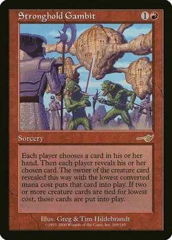 Stronghold Gambit Nemesis MtG NM - Image 1