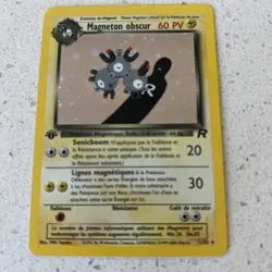 Magneton Obscur 11/82 1st ED Holo - French - Pokemon TCG - Team Rocket Wizards - Image 4