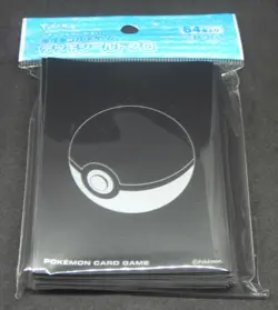 Japan Pokemon Center Professional Monster Ball Card Sleeves (64 pcs) - Image 1