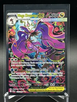 Pokemon TCG Mega Dragalge ex 118/086 Chaos Rising Special Illustration Rare NM - Image 1