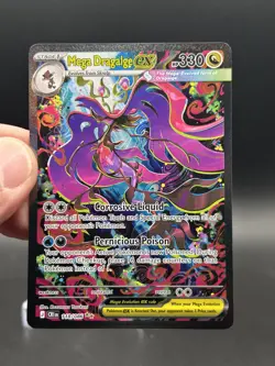 Pokemon TCG Mega Dragalge ex 118/086 Chaos Rising Special Illustration Rare NM - Image 3
