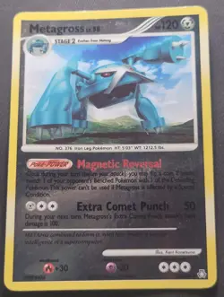Metagross (Reverse Holo) 10/146 - Legends Awakened Pokemon TCG 2008 - LP - Image 1
