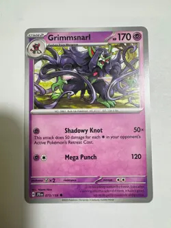 Grimmsnarl 073/159 Uncommon Journey Together Pokemon Near Mint - Image 1