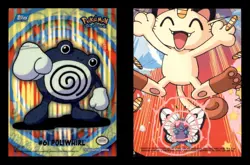 POLIWHIRL #163 TOPPS TRADING CARDS SERIES 2 POKEMON LP - Image 3