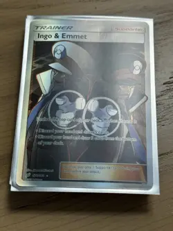 Pokemon TCG Ingo & Emmet 176/181 Team Up Ultra Rare Holo Full Art EN - Image 1