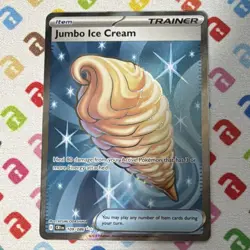 Jumbo Ice Cream 109/086 Chaos Rising Secret Rare Holo EN - Image 1