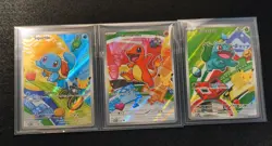 Pokemon First Partner Illustration Collection | Series 1 | Gen 1 Starters - Image 1