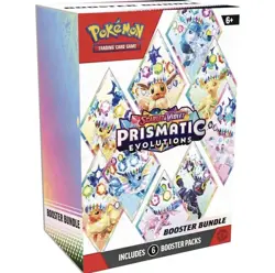 Pokemon TCG Scarlet & Violet Prismatic Evolutions Booster Bundle - Image 1