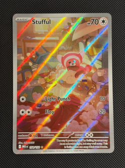 Pokemon 2026 Stufful 154/132 Me01: Mega Evolution Illustration Rare IR Holo (NM) - Image 1