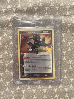 NM/M Pokemon TCG Greninja Gold Star SWSH144 Celebrations Black Star SEALED PROMO - Image 1