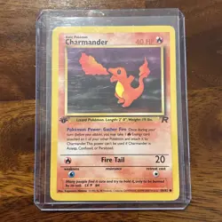 Pokemon Team Rocket - 1st Edition Charmander LP - Image 1