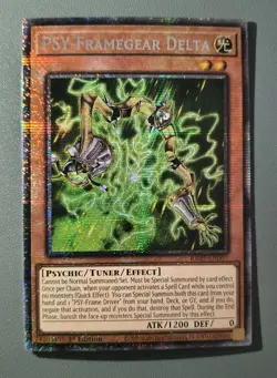 LP Yugioh PSY- Framegear Delta Starlight Rare RA05-EN007 - Image 1