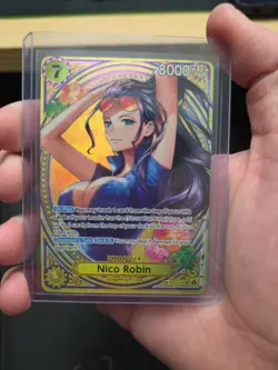 Bandai One Piece Card Game Nico Robin EB03-055 SP Special Alt Art Holo 8000 - Image 2