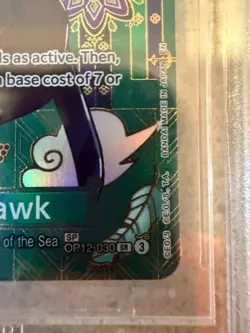 BGS 10 2026 ONE PIECE OP14 #030 AZURE SEA'S SEVEN DRACULE MIHAWK SP ALT ART - Image 2