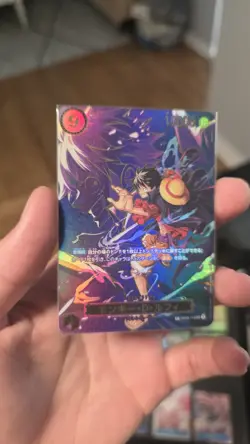 One Piece Monkey D Luffy OP09-119 SEC SP Carrying On His Will JAPANESE - Image 1