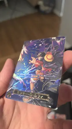 One Piece Monkey D Luffy OP09-119 SEC SP Carrying On His Will JAPANESE - Image 3