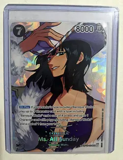 Ms. All Sunday (SP) OP14-084 The Time of Battle Foil - Image 1