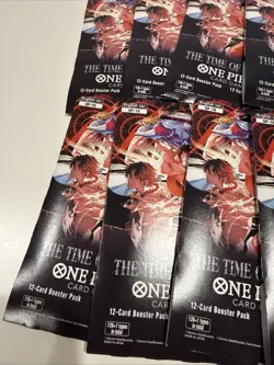 One Piece Sleeved Booster Packs “The Time of Battle” OP-16 English 8 Packs - Image 4