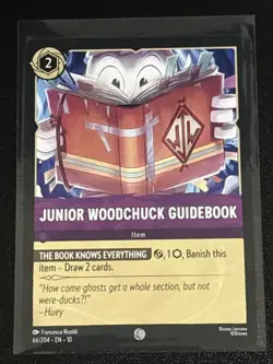 Disney Lorcana DuckTales Theme 6 Card Lot Dewey/Louie/Junior Woodchuck Guidebook - Image 2