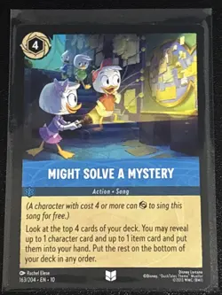 Disney Lorcana DuckTales Theme 6 Card Lot Dewey/Louie/Junior Woodchuck Guidebook - Image 4