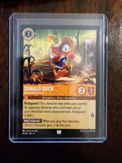 Donald Duck - Musketeer Soldier 8/204 Uncommon Ursula's Return Disney Lorcana - Image 4