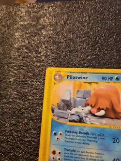 Pokemon TCG Skyridge Piloswine Non Holo Rare 24/144 and Piloswine 43/144 Card - Image 4