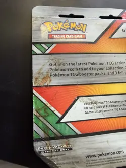 Pokemon Legendary Beasts Blister 2 Booster Packs & 3 Holos Victini Coin -Damaged - Image 3