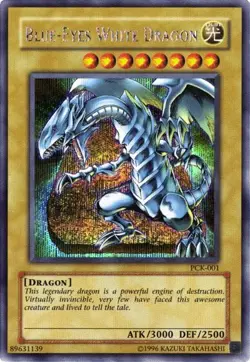 Blue-Eyes White Dragon (Power of Chaos: Kaiba the Revenge) PCK-001 - Secret Rare - Image 1