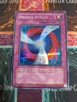 Yu-Gi-Oh! Negate Attack TSC-003 Prismatic Secret Rare Near Mint - Image 1