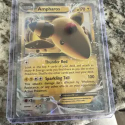Pokemon Ampharos EX 27/98 XY-Ancient Origins Holo Card - Image 1