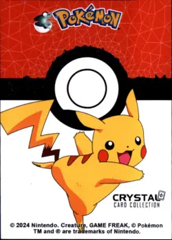 Pokemon Crystal Card Collection Set #069 Bellsprout Cracked Ice Holo Foil - Image 2